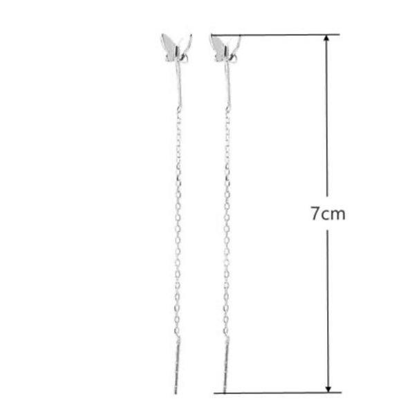 New 925 Sterling silver/18k gold plated earrings - Picture 7 of 8